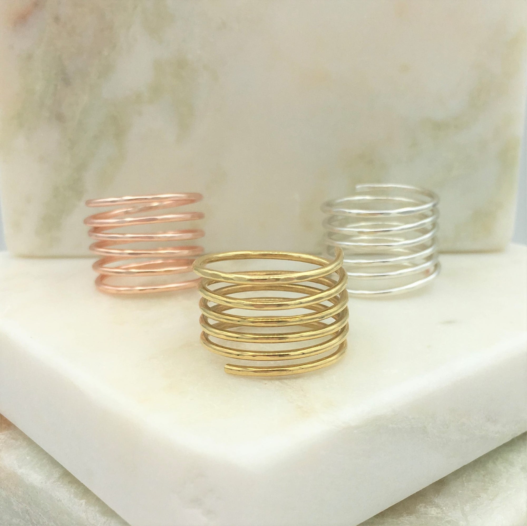 ADJUSTABLE COIL RING COLLECTION
